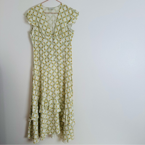 Sandro Mally Floral-Print Midi Dress - Picture 8 of 14